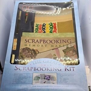 Scrapbooking Kit, with nice variety of designs, new